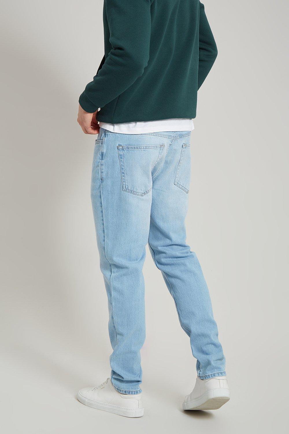 Light blue 2024 tapered jeans